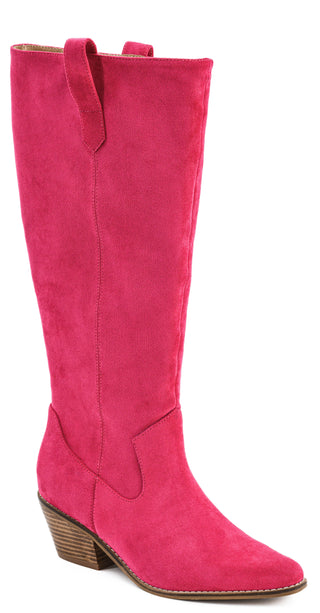 Corky's: City Slicker Boot - Pink Suede