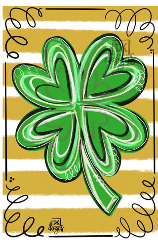 DK Designs: Gold Clover Garden Glam