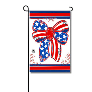 DK Designs: Patriotic Bow Garden Glam
