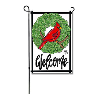 Dk Designs: Cardinal Wreath Glam
