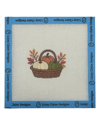 Fall Pumpkin Basket Canvas