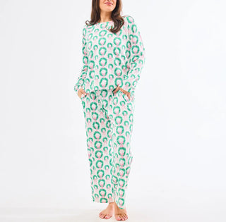 Rosy Wreaths Annie Pajama Set