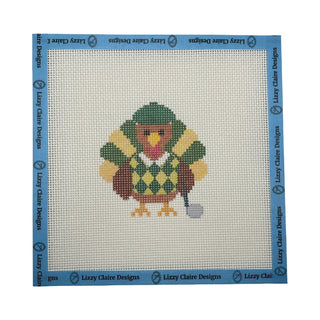 Golfer Turkey Canvas