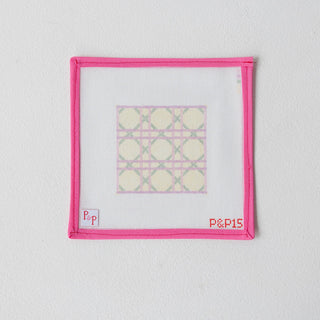 Lavender Cane Coaster