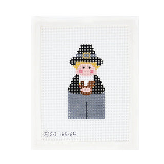 Pilgrim Boy Angel Canvas