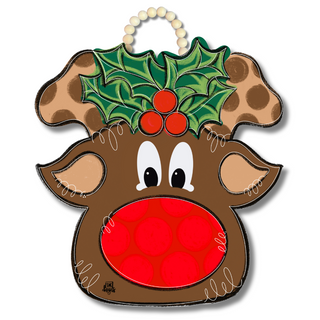 DK Designs: Reindeer Door Hanger