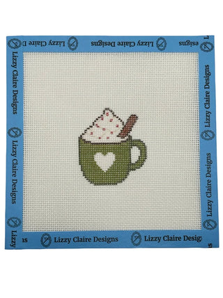 Heart Mug With Cocoa Canvas