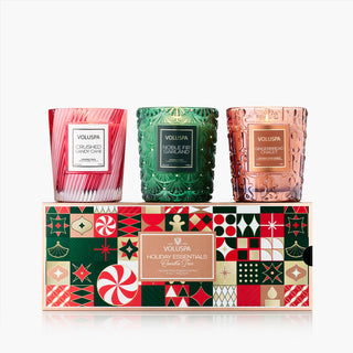 Holiday Candle Essential Trio