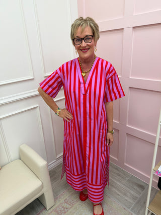 Madeline Striped Dress