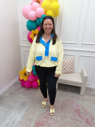 Sunshine Snap Pullover