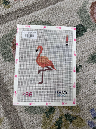 Rachel the Flamingo Canvas