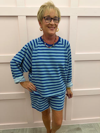 Malia Top - Blue