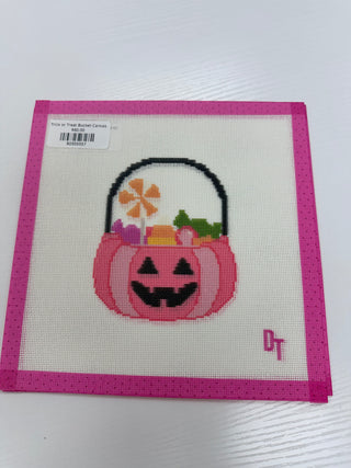 Trick or Treat Bucket Canvas