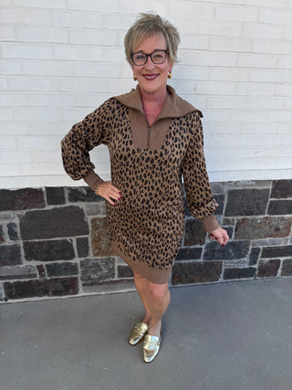 Leopard Ease Dress
