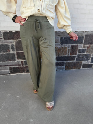 The Kate Pant - Olive
