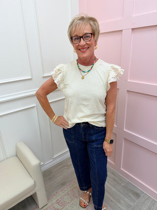 The Bella Top - Oatmeal