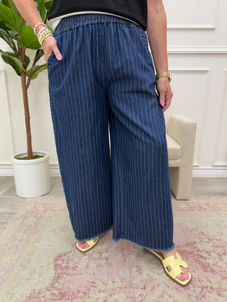 Pinstripe Pop Pant