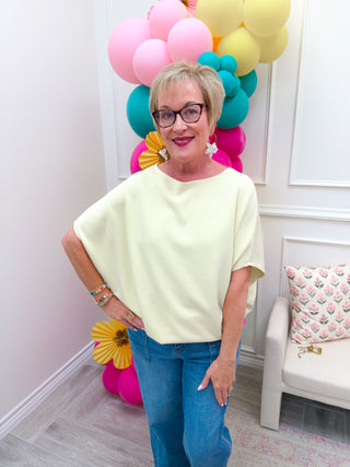 All Day Scuba Top - Lemonade