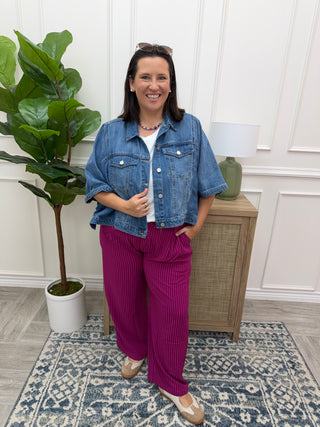 The Reese Pant - Magenta