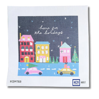 Home For The Holidays Printed Canvas