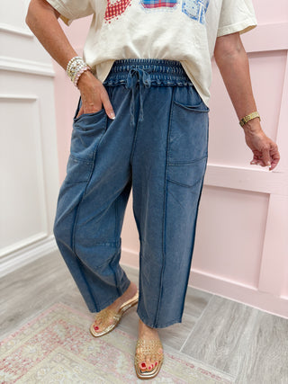 Beach Side Barrel Pant