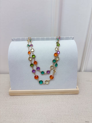 Chasing Sunshine Necklace - Gem Tones