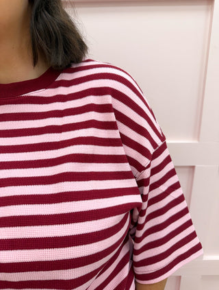Charlotte Top - Burgundy