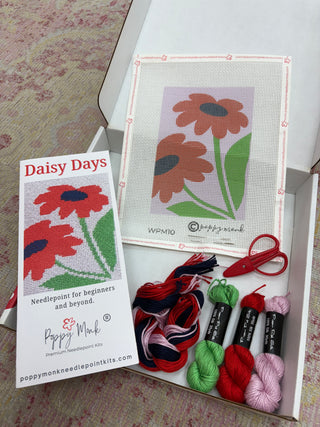 Daisy Days Needlepoint Kit