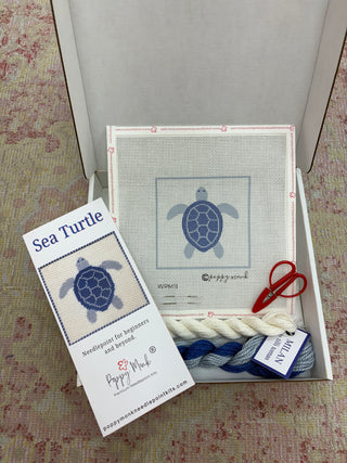 Sea Turtle Needlepoint Kit