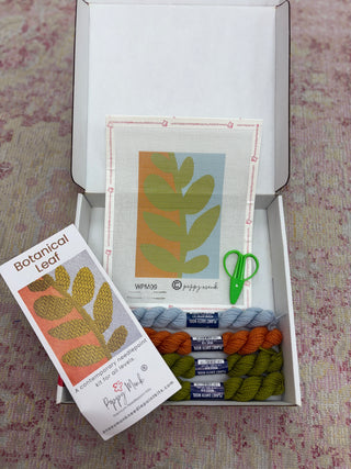 Botanical Leaf Needlepoint Kit