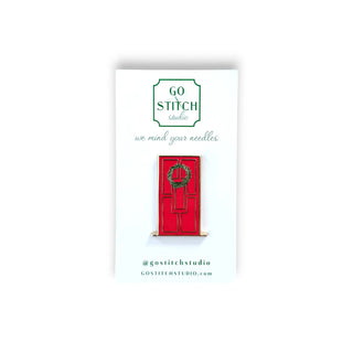 Red Door Wreath Needle Minder