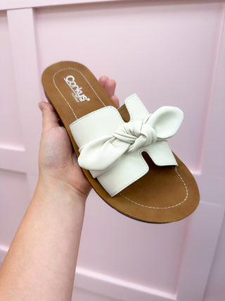 Corky's: Too Cute Sandal - Ivory