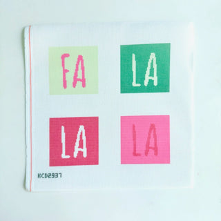 Fa La La Coaster Canvas