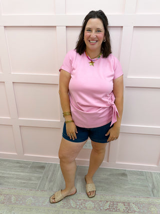 Simple Comfort Top - Light Pink