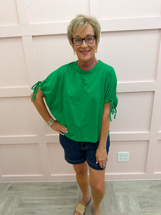 Lovely Lila Top - Green