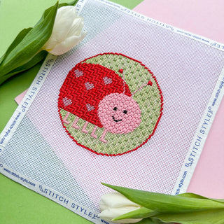 Valentine's Love Bug Canvas