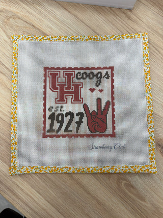 U of H Stamp Canvas