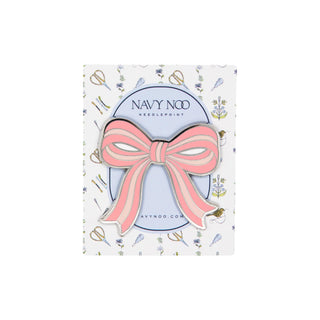 Pink Bow Needle Minder
