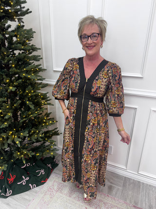 Harper Paisley Dress