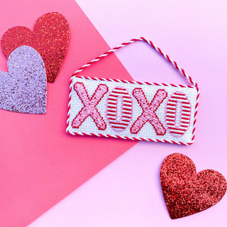 Hugs and Kisses Canvas - Valentines