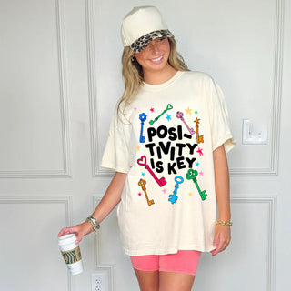 Positivity Is Key Tee