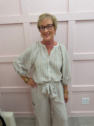 Easy Energy Top - Light Brown