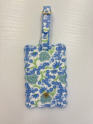 Luggage Tag - Daisy Chain White
