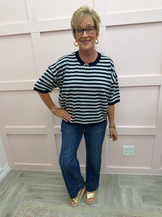 Nora Striped Top