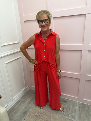 Shoreline Set - Tomato Red