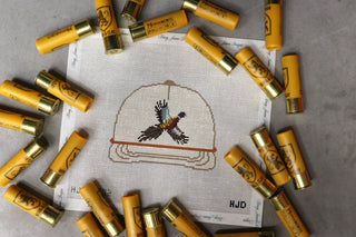 The Flying Pheasant Hat Canvas