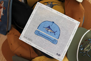The Dancing Marlin Hat Canvas