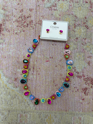 Holly Gemstone Necklace