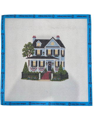 Lizzy Claire's Happy Neighborhood Patriotic House