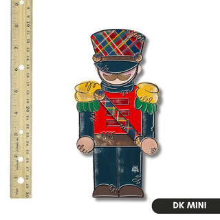 Dk Designs: Plaid Navy Solider Mini